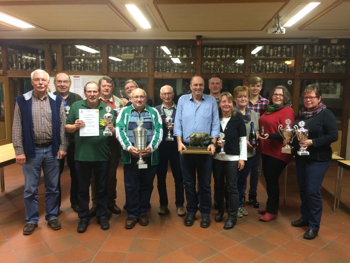 Sieger Herbstpreis- und Pokalschießen 2016 Sieger Herbst- Preis- und Pokalschießen 2016