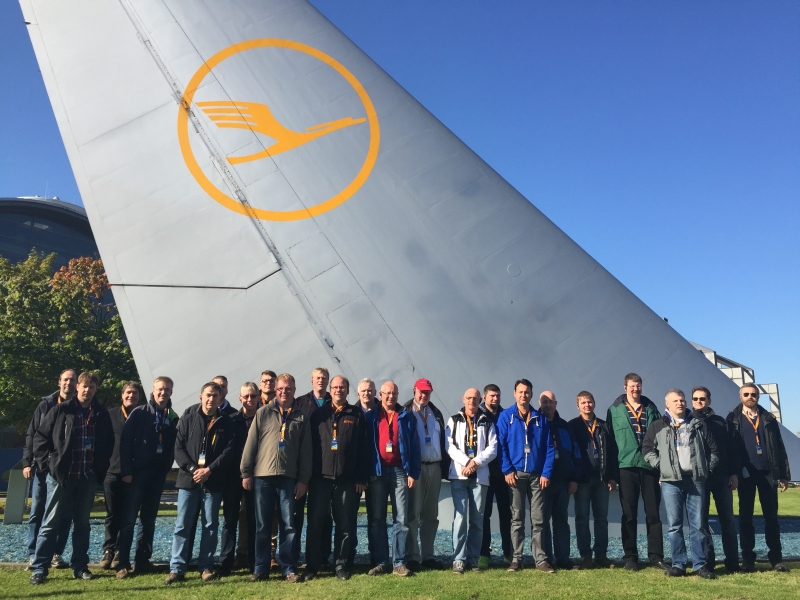 Zu Besuch bei der Lufthansa Technik Zu Besuch bei der Lufthansa Technik