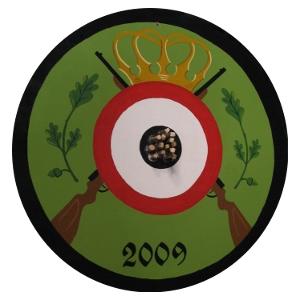 Kindermajestätsscheibe 2009 - gemalt von Hans-Günter Bangemann