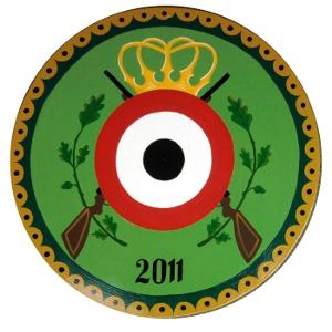 Kindermajestätsscheibe 2011 - gemalt von Hans-Günter Bangemann
