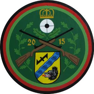 Scheibe des Schtzenknigs 2015