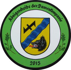 Scheibe der Damenknigin 2015
