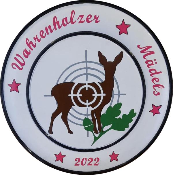 Ehrenscheibe der Wahrenholzer Mädels 2022
gemalt von Kerstin Schmolke