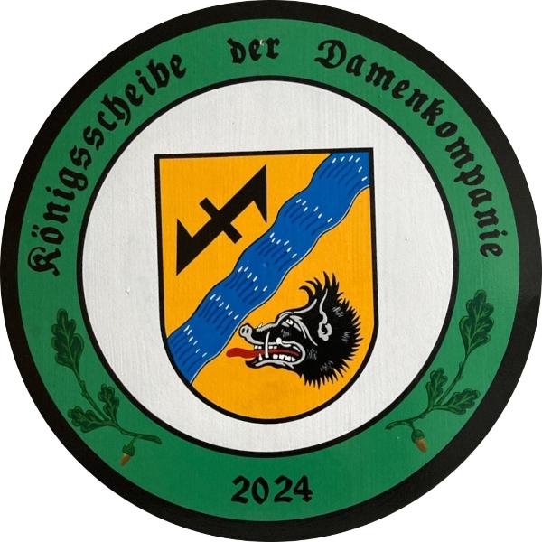 Scheibe der Damenknigin 2024