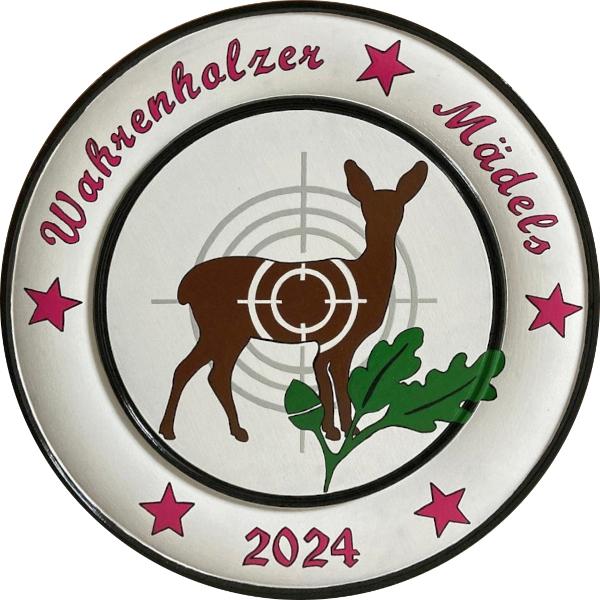 Ehrenscheibe der Wahrenholzer Mädels 2024
gemalt von Kerstin Schmolke