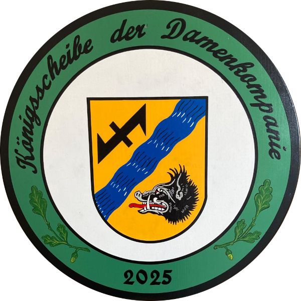Scheibe der Damenknigin 2025